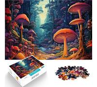 Imposible Bosque mágico Puzzles de 1000 Piezas para Adolescentes 26x38cm Cada Pieza es única: un desafiante y Divertido Juego Familiar Apto para Mayores de 14 años.