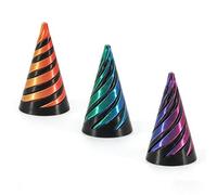Imposible Cono De Pirámide Esculpida De 3 Piezas De Cono En Espiral Antiansiedad Spiral Cone Fidget Toy 3D Impreso Fidget Espiral Cono Juguete para Aliviar El Estrés para Adultos Y Niños