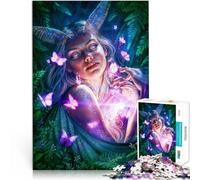 Imposible Emperatriz Mariposa Puzzles de 1000 Piezas para Adolescentes 26x38cm Cada Pieza es única: un desafiante y Divertido Juego Familiar Apto