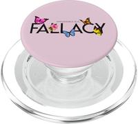 Imposible es un... Falacia Hibisco y Mariposa PopSockets PopGrip para MagSafe