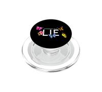 Imposible es un... Mentir Hibisco y Mariposa PopSockets PopGrip para MagSafe