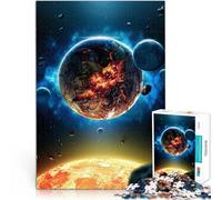 Imposible Fin del Mundo Puzzles de 1000 Piezas para Adolescentes 50x75cm con Piezas de Formas aleatorias Que se entrelazan Completamente