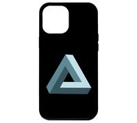 Imposible Penrose Triángulo 3D Ilusión óptica Arte matemático Carcasa para iPhone 12 Pro MAX