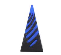 Imposible Pyramid Passthrough Ansiedad Relieve Multifuncional Descripción Multifuncional Estrés de Juguete Reviviendo el Cono Espiral Impreso en 3D para el Estudio de Trabajo (Negro Azul)