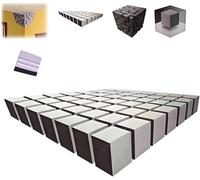 Impossible Corners - Wall Art That Reshapes Reality, 3D Wall Art Illusion Corner Wall Decal, Removable Peel and Stick Graphic, Modern Home Decor for Living Room, Office, Dorm