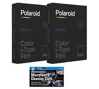 Impossible/Polaroid Color Glossy Instant Film Black Frame Edition para cámara Polaroid I-Type OneStep2 - Paquete de 2