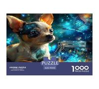 Impossible Puzzle 1000 Piezas para Adultos - Chihuahua, Perro de Mascota Lindo, 70x50cm/1000pcs