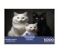 Impossible Puzzle 1000 Piezas para Adultos - Muchos Gatos, Mascota Gato, 38x26cm/1000pcs