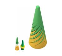 Impossible Pyramid Passthrough Sculpture,3D Printed Spiral Cone Fidget Toy,50% Offer