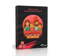 IMPOSTOR - FAMILY-Edition | Wer ist der Hochstapler? | Imposter Wortsspiel als Familiensspiel | Ostergeschenke Kinder 10-12 Jahre | Imposter Kartenspiel-e Trend | Gesellschaftsspiel-e | Wortspiel-e