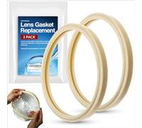 IMPRESA Products Paquete de 2 Juntas de Lente de luz compatibles con Pentair - 8 3/8 - Equivalente a 79101600Z - Funciona con Luces IntelliBrite, Luces AmeriLite y Luces Sam AmerLite