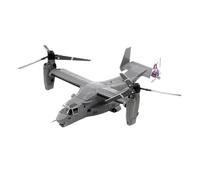 Imprescindible para coleccionistas 1/144 para Campana de ala Variable V-22 V22 MV-22B Osprey helicóptero Anfibio Modelo de avión de Metal Kit de construcción de Modelos