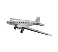Imprescindible para coleccionistas 1/144 para Douglas C-47 Transporte C47 Modelo de aleación de avión Simulación de la Fuerza Aérea Modelos de avión Kit de construcción de Modelos