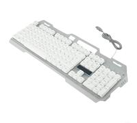 Imprescindible para teclado mecánico USB BAJEAL K45 con características RGB (blanco)