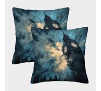 Impresión 3D Big Ben Fundas Cojines Fundas De Cojín Decorativa Cuadrado Almohada De 2 Funda para Cojines Decorativos para Sofá Cama Coche Hogar 45x45cm