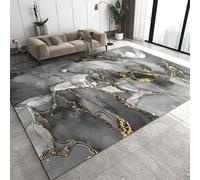 Impresión 3D De Alfombras De Pasillo. Textura De Mármol Abstracto Alfombra De Piso De Material De Poliéster, Alfombra Antideslizante, Fácil De Limpiar, Sala De Juegos, Sala De Estar, Do /3831748812185