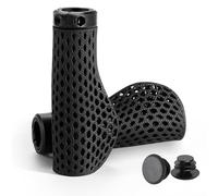 Impresión 3D de alto rendimiento para empuñaduras de panal, 130 mm de longitud, par de 97 g, específicamente diseñado para comodidad de ciclismo de montaña