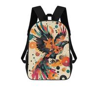 Impresión 3D Dynamic Eagle in Flight A Bold Pop Art Display Abstract Eagle Artwork Mochilas Escolares Para Niños Mochilas Para Libros De Gran Capacidad Mochila De Viaje Mochilas De Día 17inch
