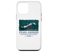 Impresión a pincel Remember and Honra al USS Arizona de Pearl Harbor Carcasa para iPhone 12 mini