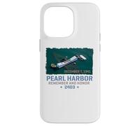 Impresión a pincel Remember and Honra al USS Arizona de Pearl Harbor Carcasa para iPhone 14 Pro Max