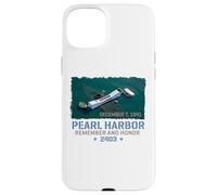 Impresión a pincel Remember and Honra al USS Arizona de Pearl Harbor Carcasa para iPhone 15 Plus