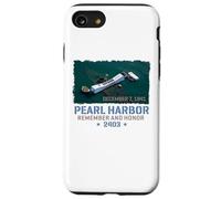 Impresión a pincel Remember and Honra al USS Arizona de Pearl Harbor Carcasa para iPhone SE (2020) / 7 / 8
