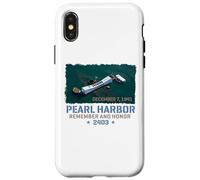 Impresión a pincel Remember and Honra al USS Arizona de Pearl Harbor Carcasa para iPhone X/XS