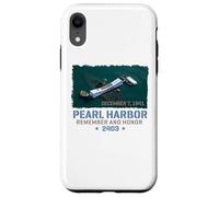 Impresión a pincel Remember and Honra al USS Arizona de Pearl Harbor Carcasa para iPhone XR