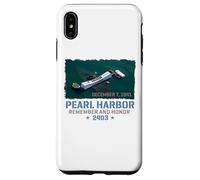Impresión a pincel Remember and Honra al USS Arizona de Pearl Harbor Carcasa para iPhone XS Max