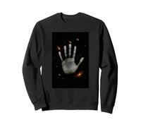 Impresión artística de la galaxia del espacio, arte del universo Sudadera