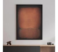 Impresión artística de pared en lienzo de Mark Rothko, pintura abstracta, póster mural para sala de estar, dormitorio, decoración del hogar, 35 x 50 cm, sin marco