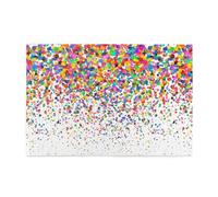 Impresión artística de Puntos de Colores, Rompecabezas de 1000 Piezas, Rompecabezas de Madera para Toda la Familia, decoración de Pared para Adultos y Adolescentes.