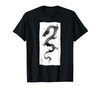 Impresión artística Japonesa Sumi-e Ink Wash Dark Art Print Camiseta