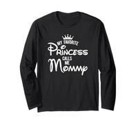 Impresión Blanca My Favorite Princess Calls Me Mommy Manga Larga