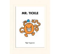 Impresión de 30 x 40 cm, diseño con texto"Mr Men & Little Miss Tickle", multicolor