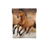 Impresión de Caballo Corriendo, Squeeze Top Wallet Bolsa de Almacenamiento para Mujer Monedero pequeño Bolsa de Cambio