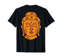 Impresión de Cabeza de Buda, sabiduría Budista Camiseta