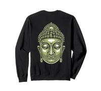 Impresión de Cabeza de Buda Siddhartha Gautama Sudadera