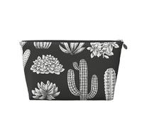 Impresión de Cactus, Bolsa de artículos de tocador Bolsa de Maquillaje Bolsa de cosméticos Bolsa de artículos de tocador de Viaje portátil