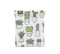 Impresión de Cactus Dibujados a Mano, Squeeze Top Wallet Bolsa de Almacenamiento para Mujer Monedero pequeño Bolsa de Cambio