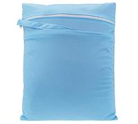 Impresión De Dibujos Animados Impermeable A Prueba De Fugas A Presión Doble Cremallera Pañal Del Bebé Pañal De Almacenamiento Bolsa De Transporte Bolsa De Transporte Azul Cielo