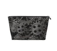 Impresión de Engranajes de Metal Antiguo, Bolsa de artículos de tocador Bolsa de Maquillaje Bolsa de cosméticos Bolsa de artículos de tocador de Viaje portátil