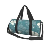 Impresión de Hojas Lindas de Lujo, Bolsa de Viaje de Gran Capacidad, Bolso Redondo, Bolsa de Viaje Deportiva, Bolsa de Mano, Bolsa de Fitness