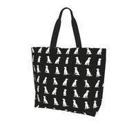 Impresión De Lindo Perro Labrador Bolsa Tote Impermeable Bolsa De Compra Versátil Bolsas De Mano Para Trabajo Viajes Fitness