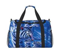 Impresión de mamá Tigre y su Hijo,Bolsas Deportivas, Bolsos de Viaje Deportivos Cruzados de Mano, Bolsas de Viaje de Gran Capacidad para Mujeres y Hombres.