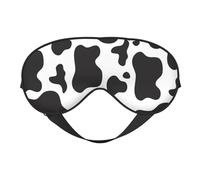 Impresión de manchas de vaca, Cubreojos completos Antifaz bloqueador de luz Antifaz para dormir Antifaz suave con los ojos vendados Noche