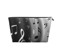 Impresión de Notas Musicales, Bolsa de artículos de tocador Bolsa de Maquillaje Bolsa de cosméticos Bolsa de artículos de tocador de Viaje portátil