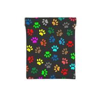 Impresión de Pata de Animal de Color, Squeeze Top Wallet Bolsa de Almacenamiento para Mujer Monedero pequeño Bolsa de Cambio