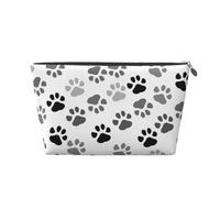 Impresión de Pata de Perro, Bolsa de artículos de tocador Bolsa de Maquillaje Bolsa de cosméticos Bolsa de artículos de tocador de Viaje portátil
