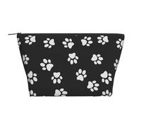 Impresión de Pata de Perro, Bolsa de artículos de tocador Bolsa de Maquillaje Bolsa de cosméticos Bolsa de artículos de tocador de Viaje portátil